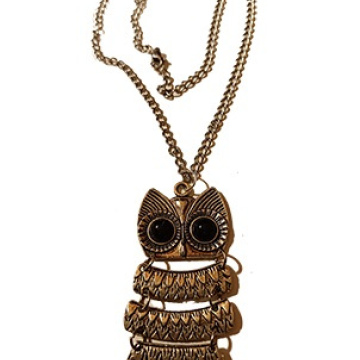 pendentif hibou  dansant
