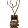pendentif hibou dansant
