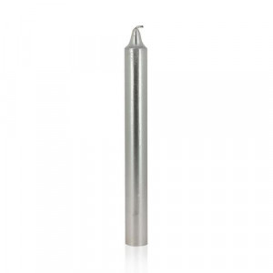 BOUGIE ARGENT - Recouverte