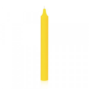 BOUGIE  JAUNE - Teintée masse