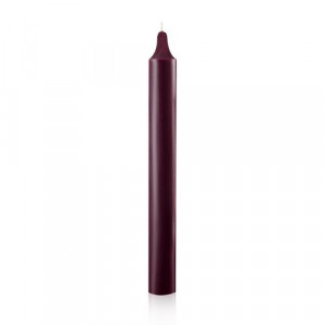 BOUGIE MARRON FONCE - Teintée masse