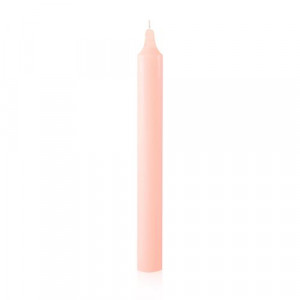 BOUGIE ROSE  PALE- Teintée masse