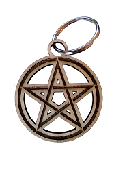 Porte clés pentacle