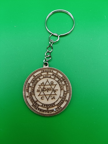Porte-clés Pentacle de Salomon