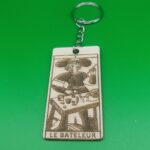 Porte-clés tarot de Marseille
