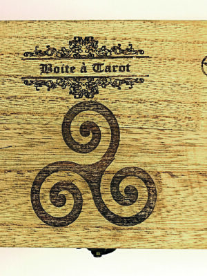 Boite à tarot Triskell