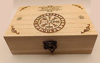 Boite à tarot pentacle de Salomon