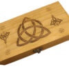 boîte-triquetra Boite à tarot triquetra