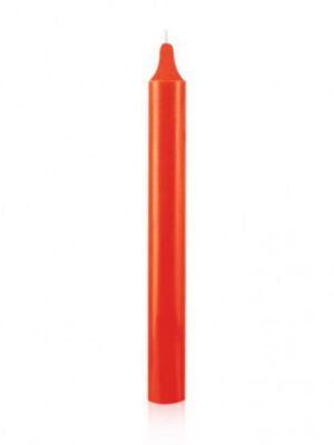 BOUGIE ORANGE - Teintée masse