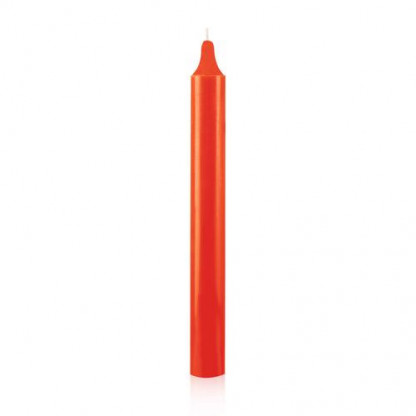 BOUGIE ORANGE - Teintée masse