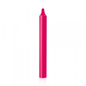 BOUGIE ROSE FONCE- Teintée masse