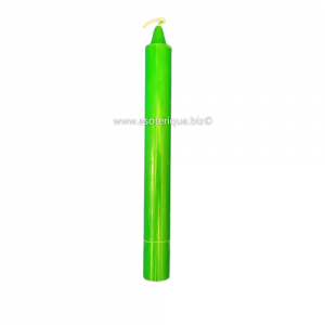 BOUGIE VERT EMERAUDE - Teintée masse