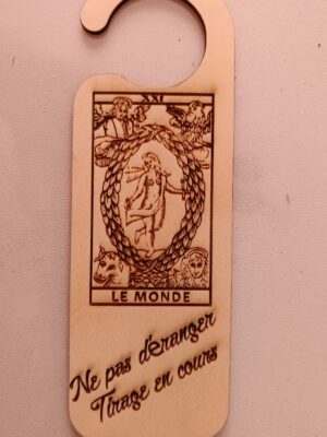 Panneau de porte Ne pas déranger - Tirage en cours